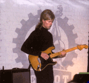 Ben an der Gitarre